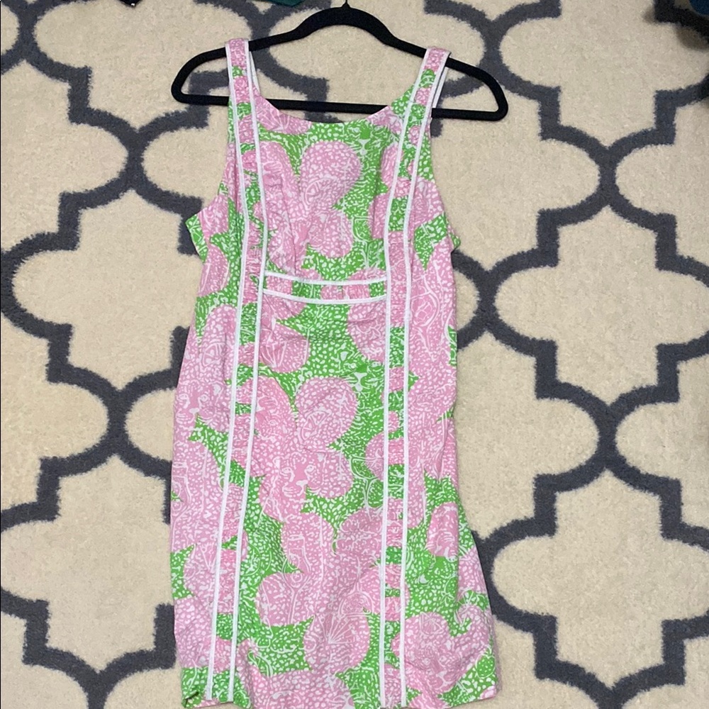 Lilly Pulitzer Pink and Green Dress